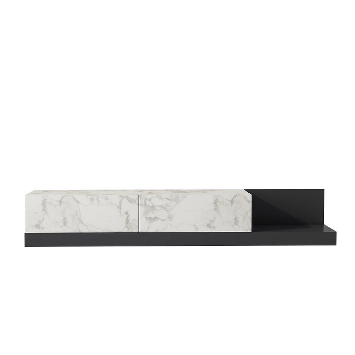 Hanah Home Soporte para TV Marmo Mármol y Antracita Hanah Home Soporte para TV Marmo Mármol y Antracita